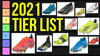 The Ultimate Football Boots Tier List 2021