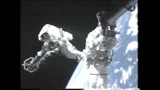 STS-101 Strala Boom Structure EVA