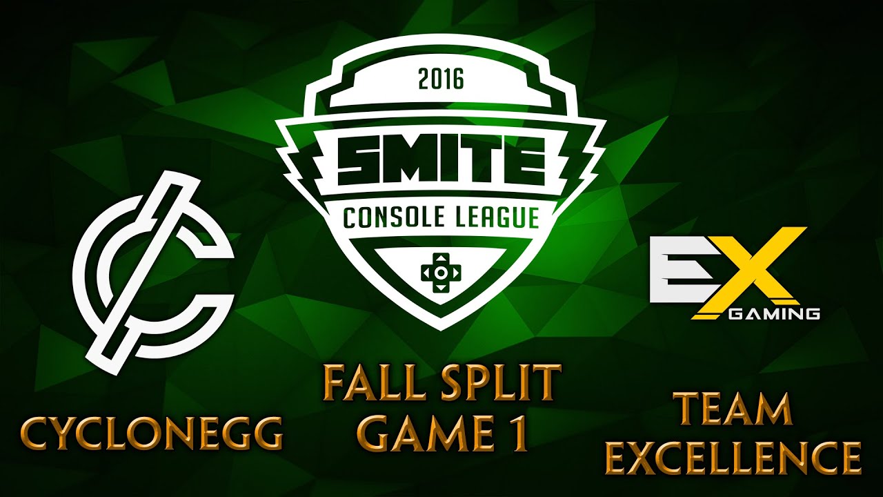 SMITE Console League EU Fall Split Week 1 - CycloneGG vs. eXcellence (Game 1)