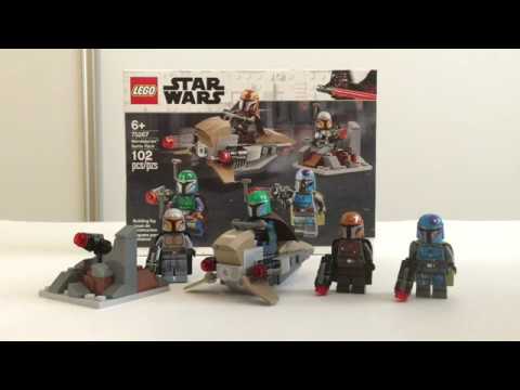 Lego Star Wars 2020 Mandalorian Battle Pack 75267 Set Review! - YouTube