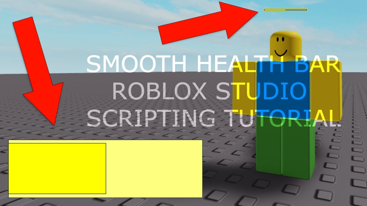 How To Make A Smooth Health Bar Roblox Studio Scripting Tutorial Youtube - how to make damage display on screen in roblox studio