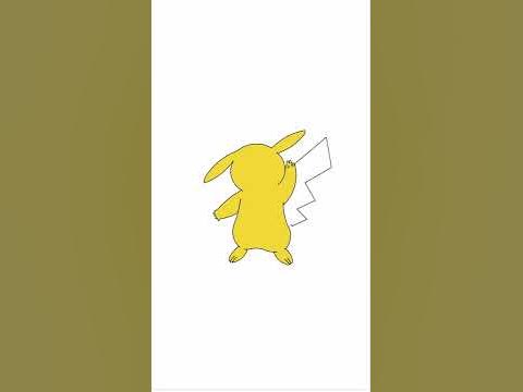 Drawing Pikachu using Python Turtle in android phone - YouTube