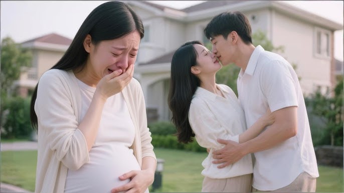 Pregnant wife discovers husband's infidelity and turns to revenge - YouTube