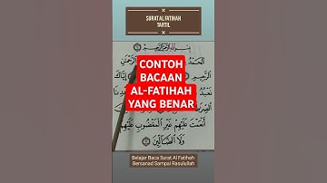 BEAUTIFUL RECITATION OF AL-FATIHAH..#quran #quran #shortsfeed #shortvideo #shorts #short #shorts