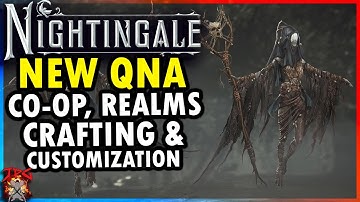 NIGHTINGALE NEW INFO! How Co-op Works, Realms, Crafting, And Customization - August QnA