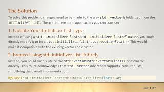 Resolving the Initializer List Issue in C+ +  Delegating Constructors