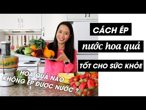 Video: Cách đưa Nước Trái Cây Vào Thức ăn Bổ Sung