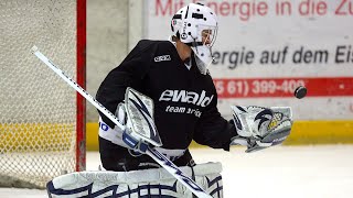 Wait, What?!?...Captain America Wyatt Russell Used to be a Pro Hockey Goalie?? | The Rich Eisen Show