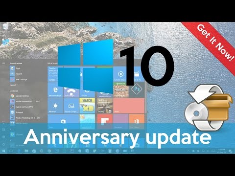 지금 Windows 10 1 주년 업데이트를받는 방법! (정말 쉬움)