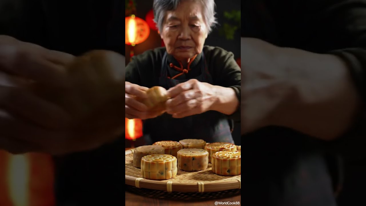 “Vietnamese Grandma Bakes Mooncakes” 