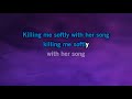 Killing me softly karaoke Sinatra