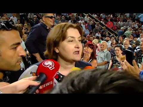 ადა მარშანიამ ჟურნალისტებთა კომენტარის გაკეთებაზე უარი თქვა