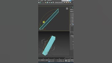 BEND Modifier in #3dsmax | #AhsaanRehman | #shorts