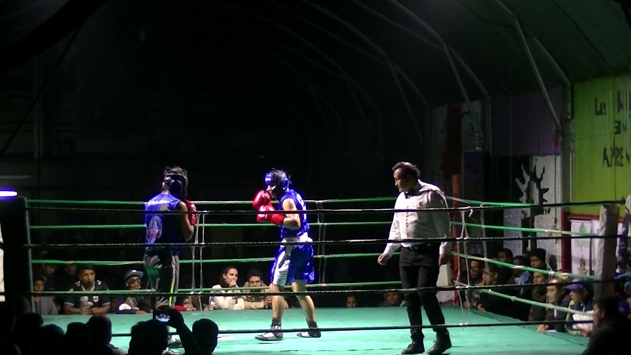 EMILIO ALCOSER vs ISMAEL VASQUEZ- 2DO ROUND - YouTube