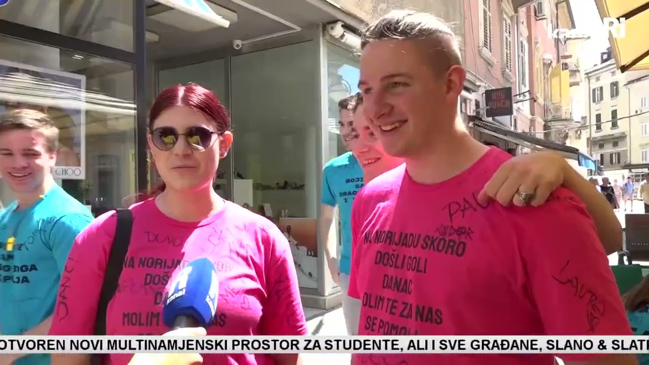 Rijeke maturanata preplavile su Rijeku