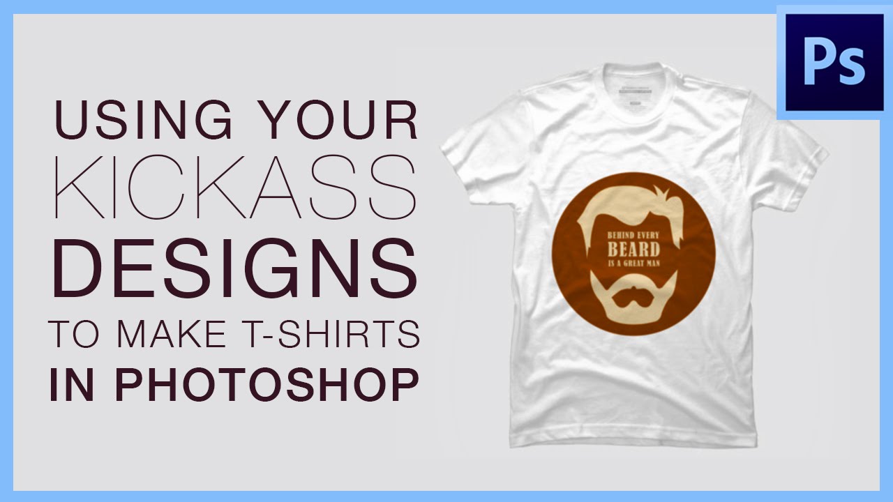 Ps Graphics DESIGNING SHIRTS IN PHOTOSHOP - Using Graphic Design For Ts - YouTube