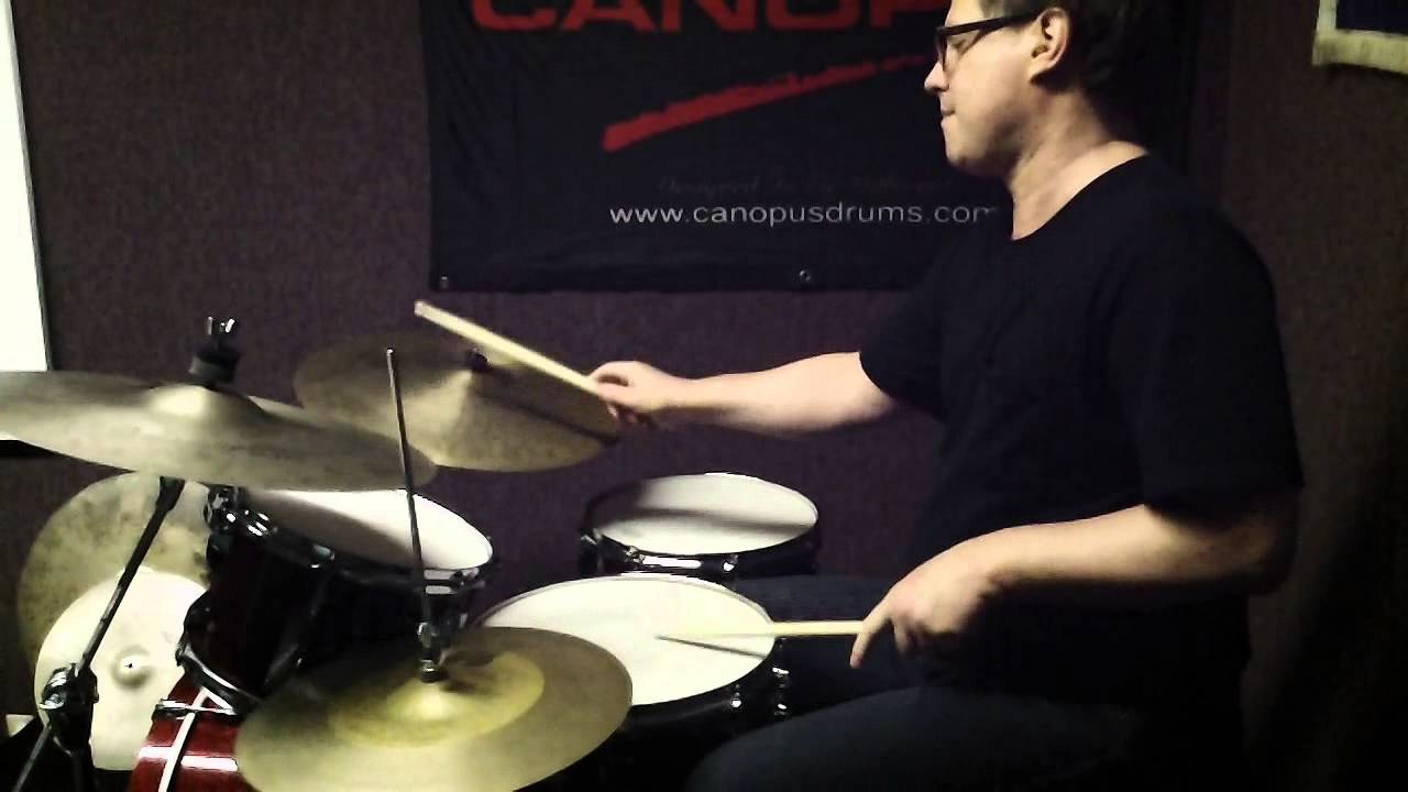 Peter Retzlaff Playing the Canopus New YAIBA Bop Kit