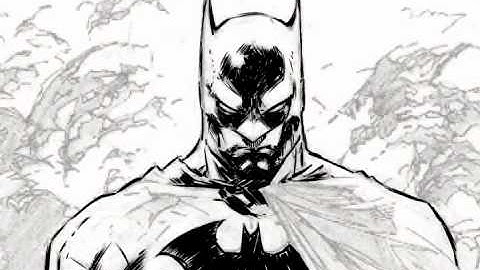 Digital Inking of Batman - Jim Lee Pencils with Manga Studio