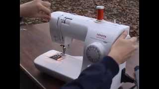Upper thread threading with Toyota SP Series