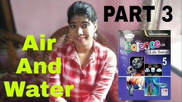 Class 5 Science Chapter 8 || CBSE Board || Prachi || Air And Water (Part 3)