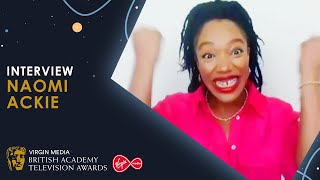 Tom Allen's Lovely Interview with Supporting Actress Winner Naomi Ackie | BAFTA TV Awards 2020