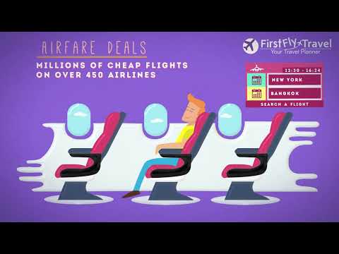 Book Cheap Flight Tickets With First Fly Travel