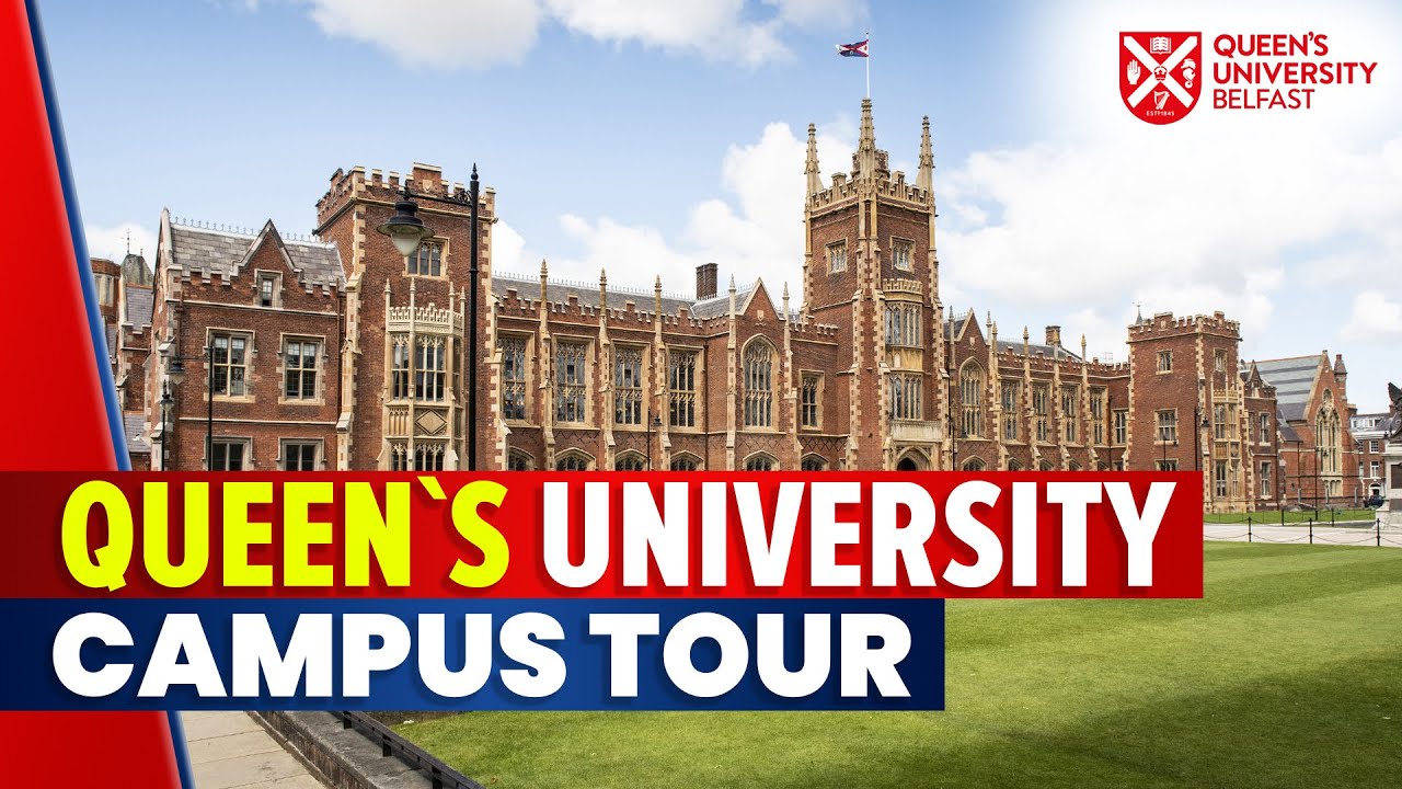 Queen`s University Belfast UK: Full Campus Tour! 🎓🇬🇧