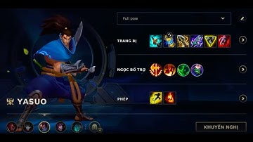 liên minh tốc chiến: Cách chơi yasuo cơ bản