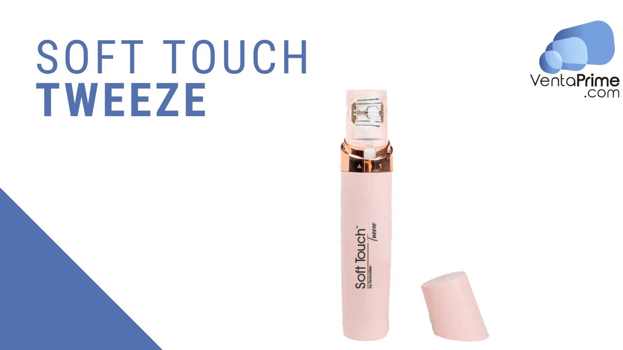 Regeneración Meloso Abrasivo Soft Touch Tweeze - Depiladora facial para mujer - EHS.tv
