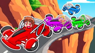 Driving Dune Buggies On Dangerous Mountains With My Crazy Fan Girls...