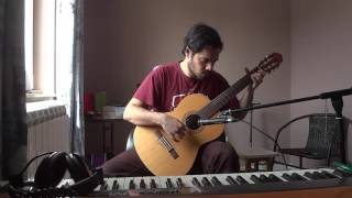 Video thumbnail of "Greensleeves - Classical guitar"