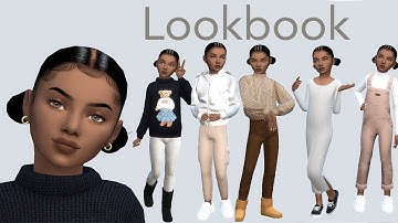Sims 4 Create-A-Sim: Fall LookBook