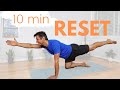 10 minute yoga flow to relax recharge and reset  david o yoga