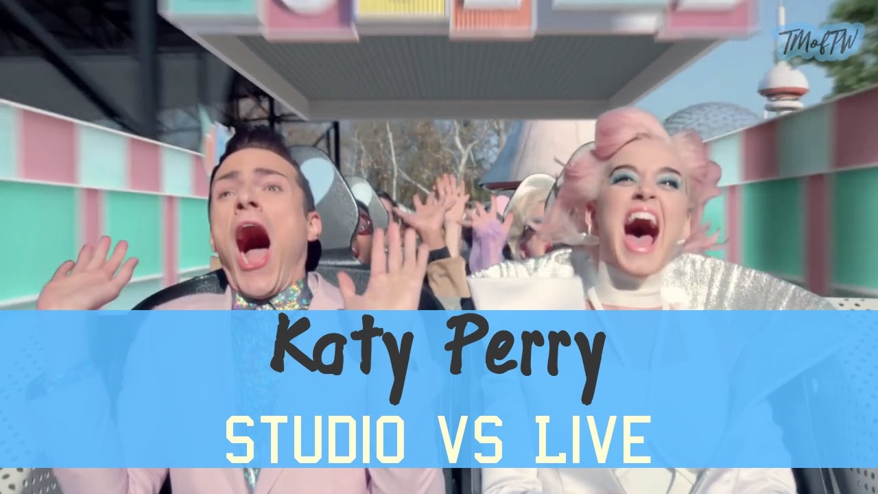 Katy Perry - Studio VS Live