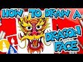 How To Draw A Chinese Dragon Face