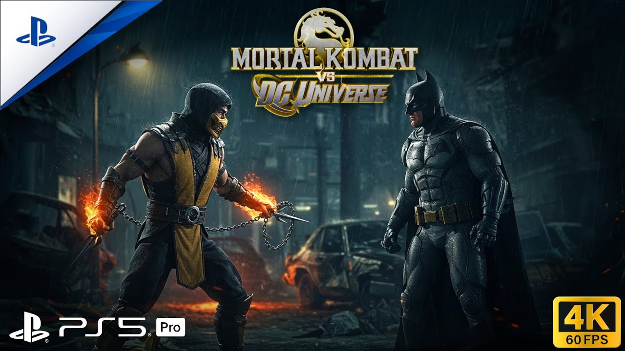 Mortal Kombat vs. DC Universe - PS5™ Gameplay [4K 60FPS]