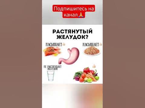 Растянутый желудок #shorts - YouTube