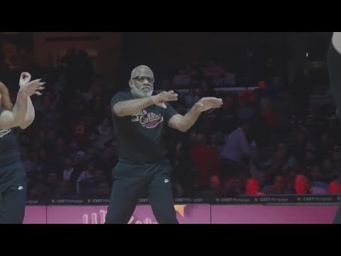 Cavs dancer, TikTok enthusiast: How Chris Webb's dad is redefining his retirement
