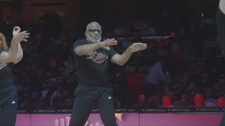 Cavs dancer, TikTok enthusiast: How Chris Webb's dad is redefining his retirement