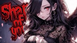 Nightcore - Shape Of You 《 Rock Version/lyrics 》