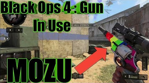Black Ops 4 : Gun In Use MOZU! Insane Accuracy!