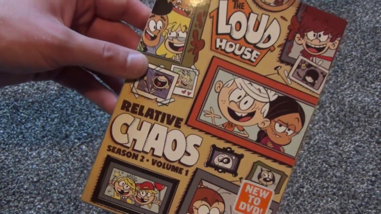 one stop decorating The Loud House: Relative Chaos (Season 2, Volume 1) DVD Unboxing