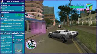 GTA Vice City All Missions Speedrun - Hugo_One Twitch Stream - 12/20/2023
