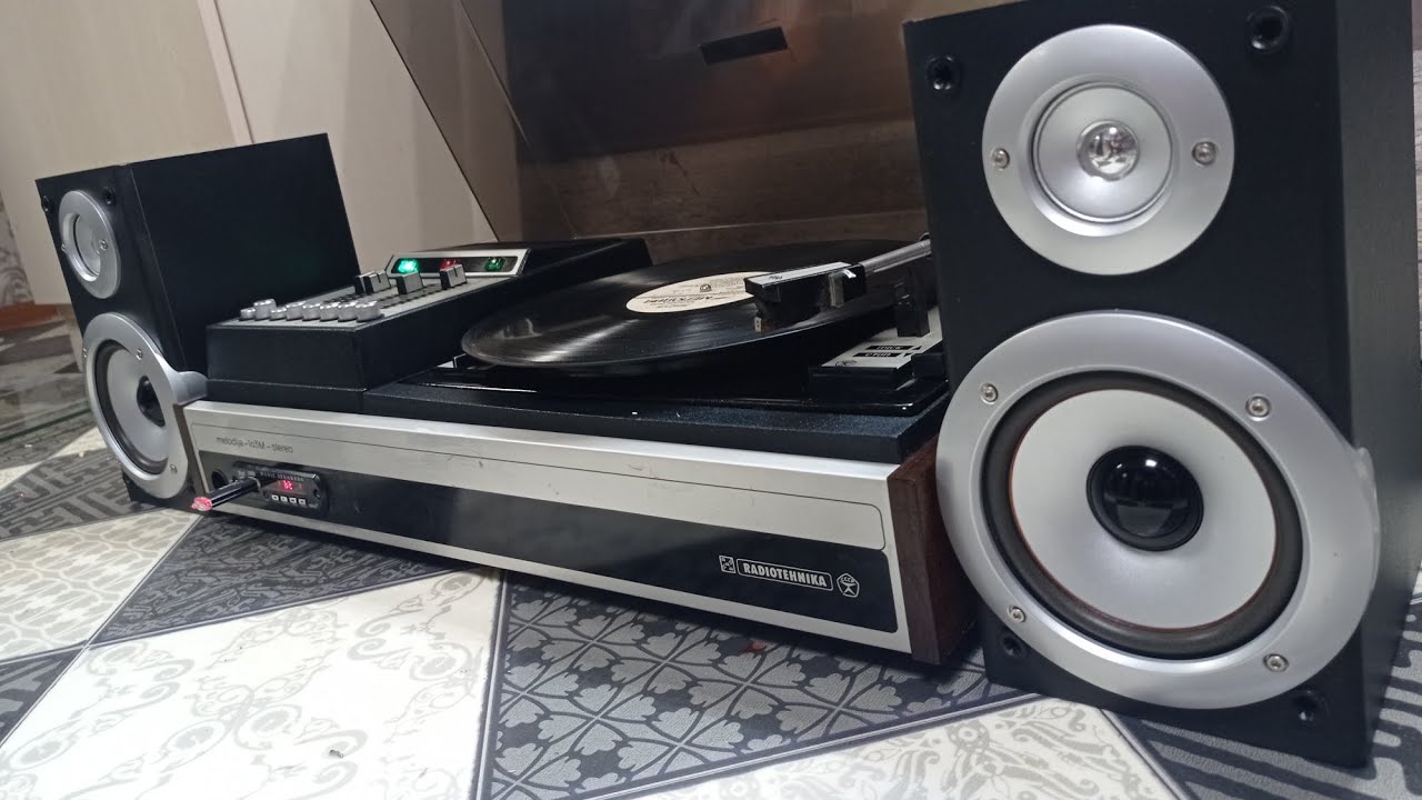 Мелодия 103м винил из СССР Bluetooth USB MP 3 fm - YouTube