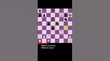 0099. Subscribe for daily chess puzzle! Mate in 2 puzzle