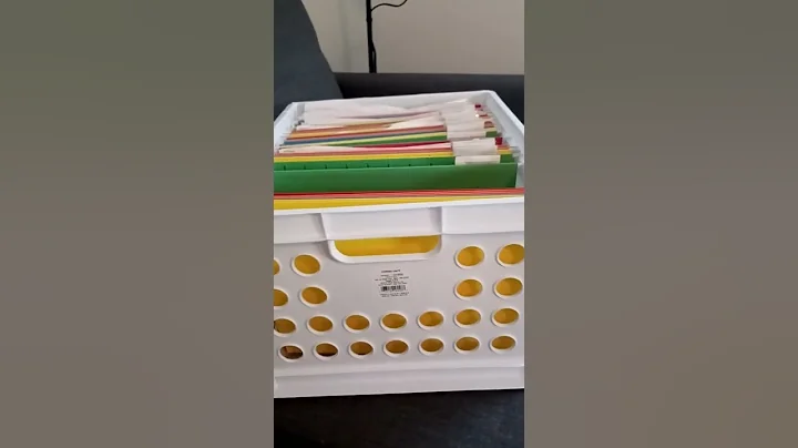 ESP Cheap Paperwork Organization - Done!