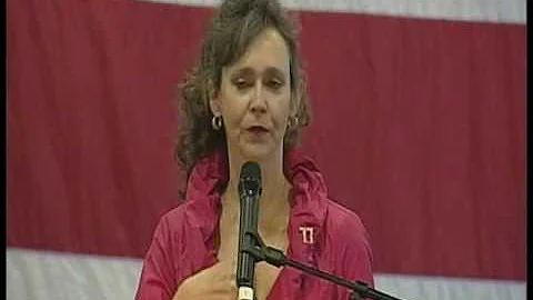 Jill Conner Browne on USS George H.W. Bush Aircraf...
