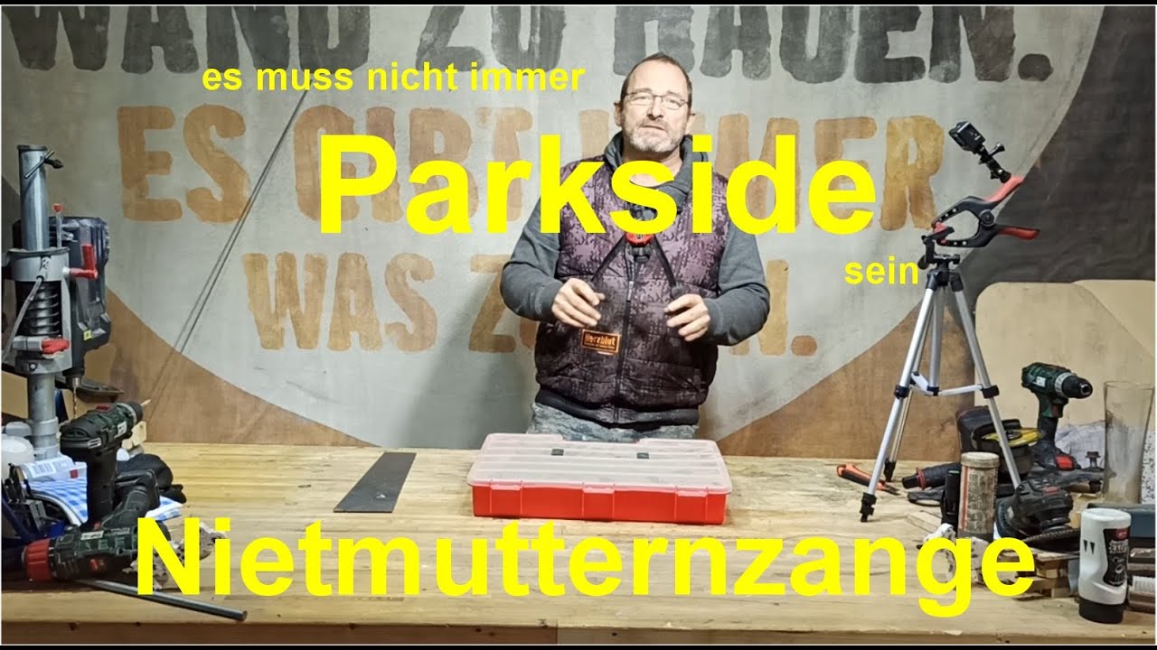 Nietmutternzange nicht von Parkside :-) - YouTube