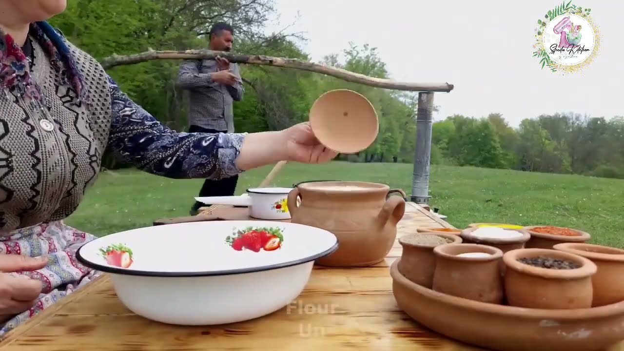 الطبخ في طبيعة أذربيجان