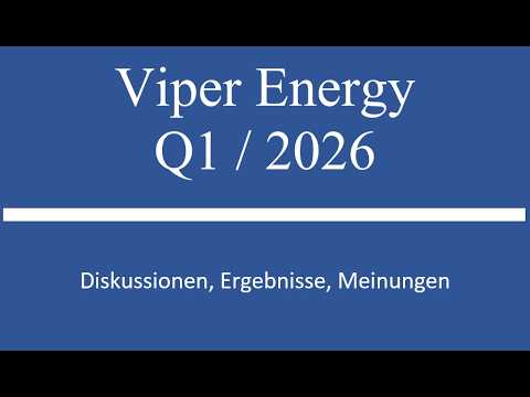 Viper Energy (VNOM): 50% Cashflow-Plus! 🚀 Warum diese Öl-Aktie BP gnadenlos schlägt.